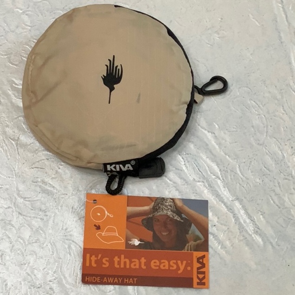 Kiva HIDE-AWAY HAT - Khaki